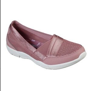 Skechers Be Lux Slip-On Shoes - Daylights rose gold size 8